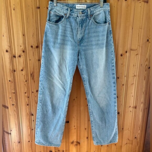 Denim Forum The '90s Marlo Hi-rise Baggy Jean - Picture 2 of 10